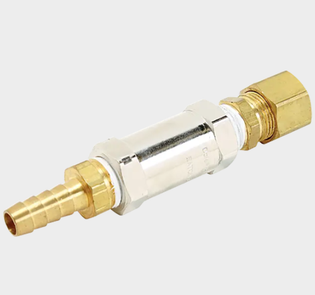 For use with reflux extractor kits to protect copper condenser from excessive pressure. For use with 0.5
