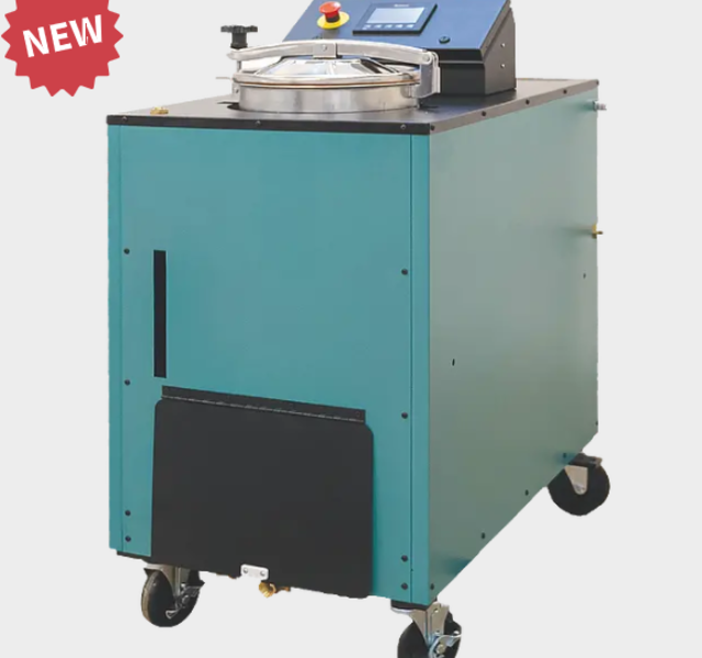 Asphalt Solvent Recycler This unit has been designed to recycle the solvents used in asphalt extraction tests. It successfully extracts pure solvent from the oil and wastes generated from the extraction process and generates clean solvent ready for r