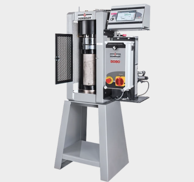 Automatic 250,000 lbs (1,112kN), Humboldt Compression Machine