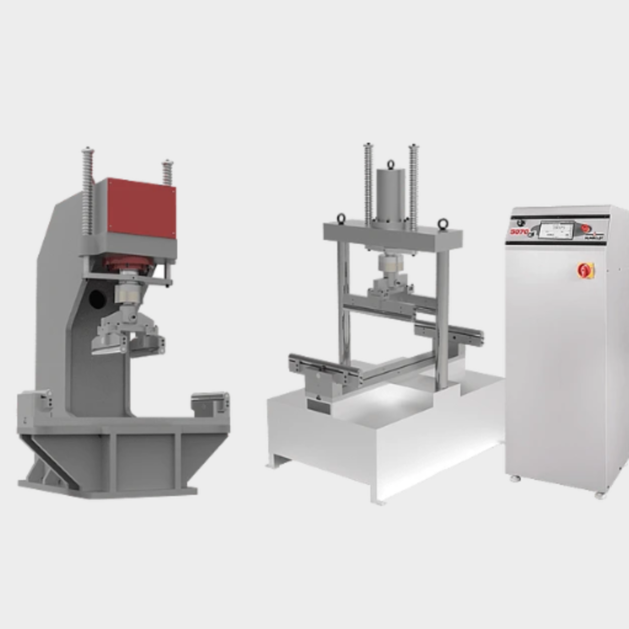 Flexural Series Compression Machines