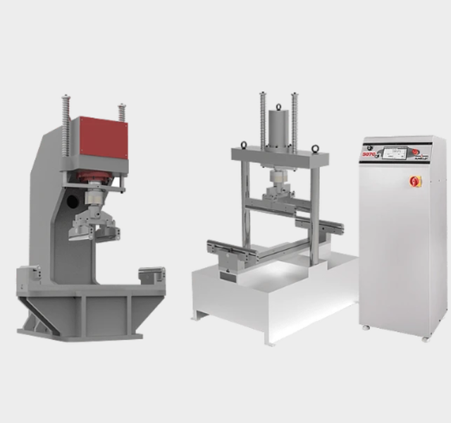 Flexural Series Compression Machines