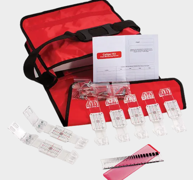 Concrete Crack Monitoring Kit