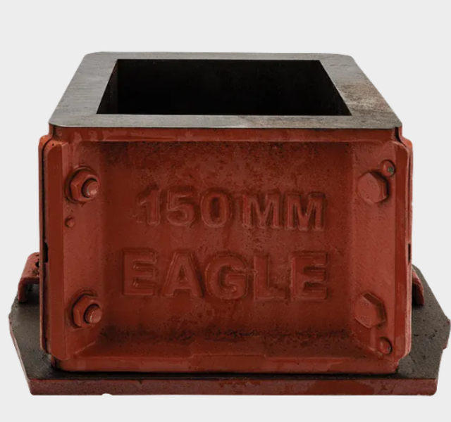 Concrete Cube Mold, Steel, Heavy-Duty