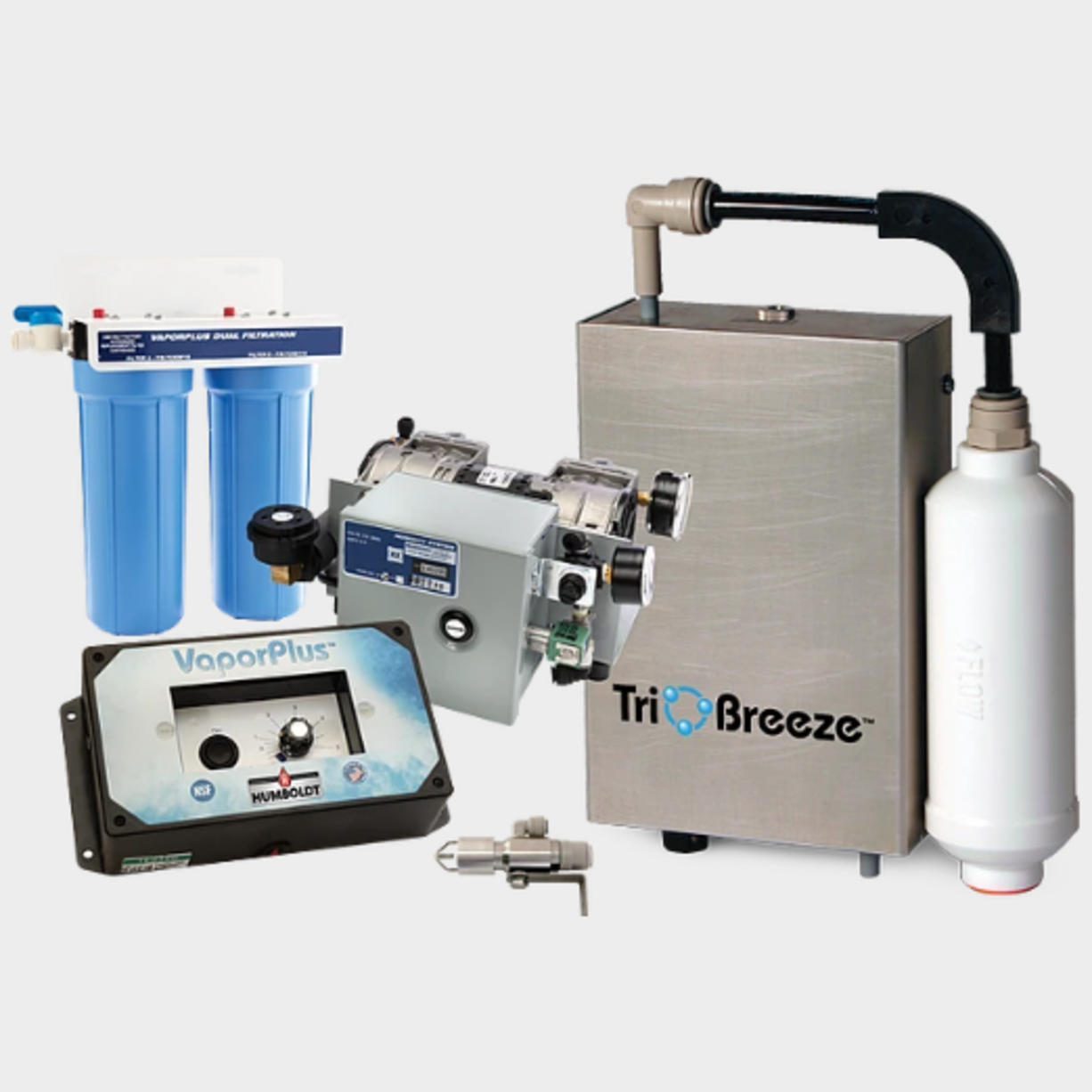 VaporPlus Curing Room Humidity System and TriOBreeze