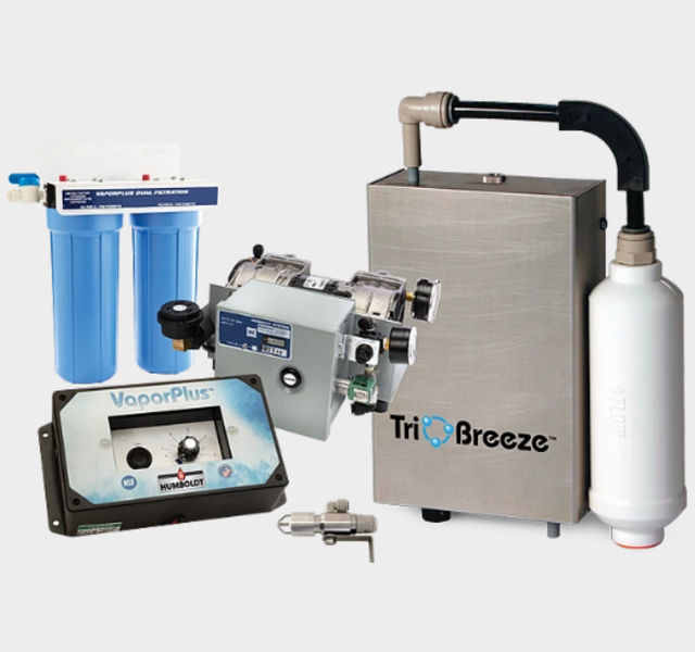 VaporPlus Curing Room Humidity System and TriOBreeze