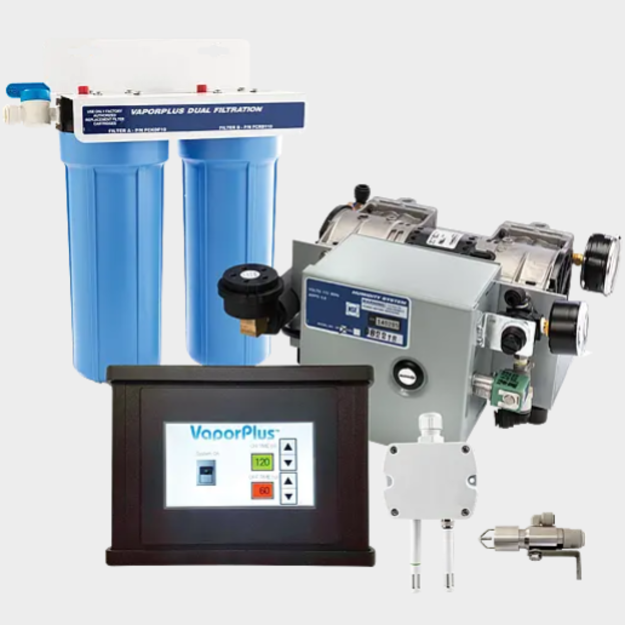 VaporPlus Curing Room Humidity System with Touch-Screen Control