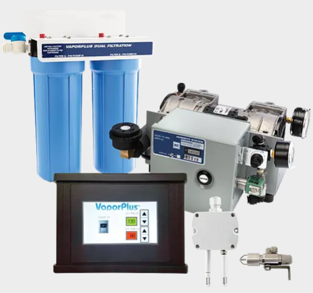 VaporPlus Curing Room Humidity System with Touch-Screen Control