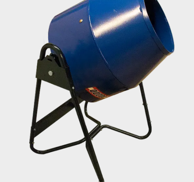 Utility Mixer with Steel Drum