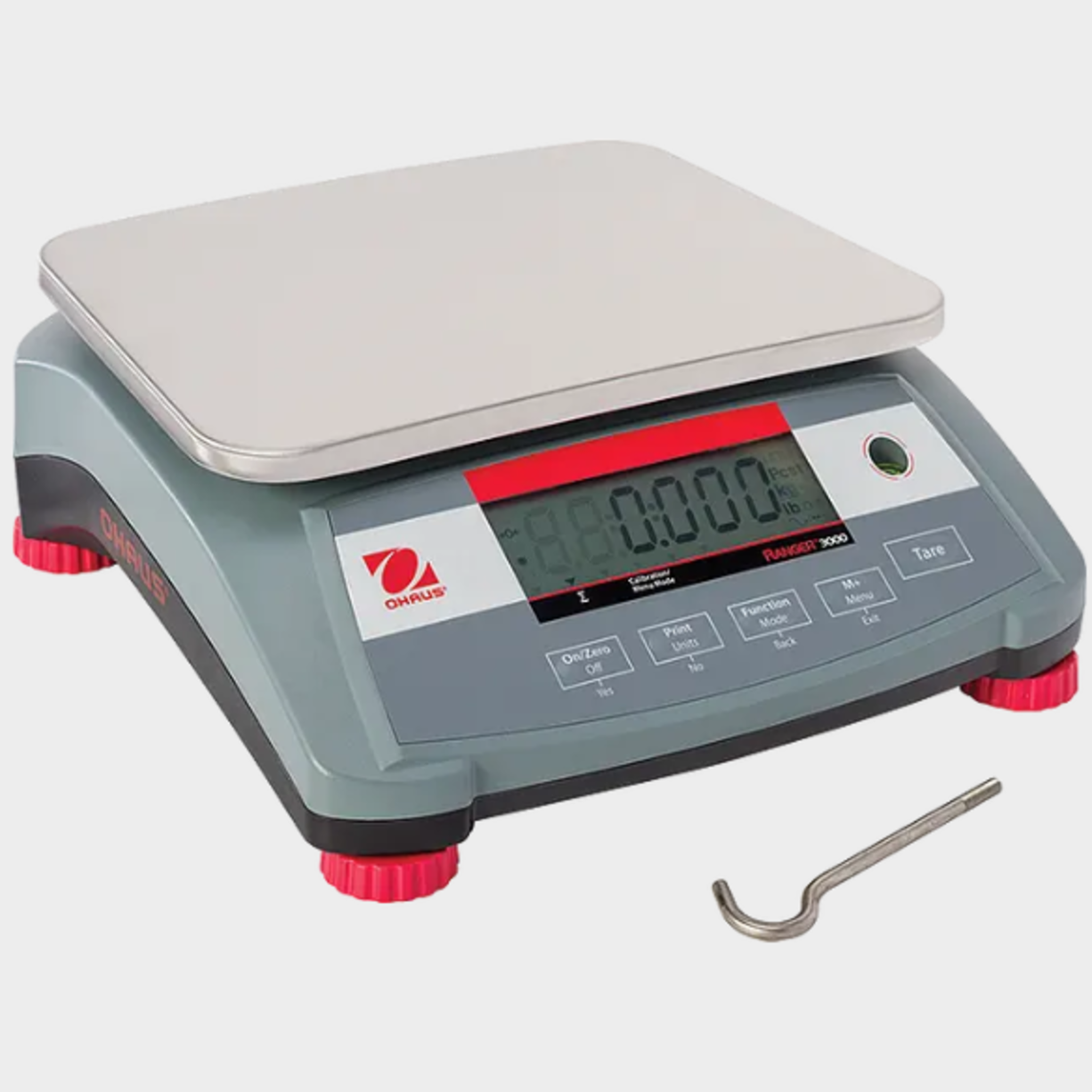  Ohaus Ranger 3000 Compact Bench Scales,700 to 1,700g Capacity