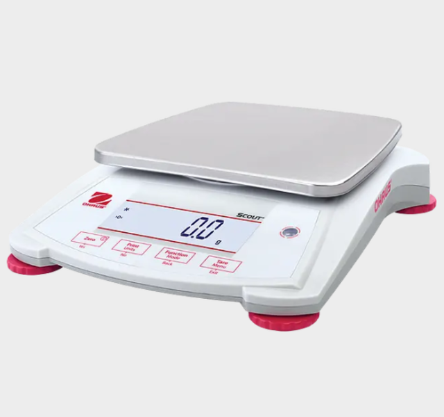 Ohaus Scout SPX Portable Balance, 1700 to 3800g Capacity