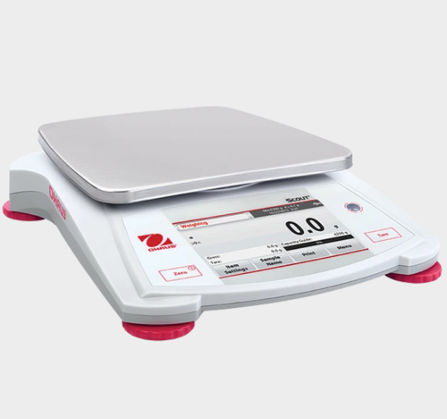 Ohaus Scout STX Portable Balance, 1700 to 3800g Capacity