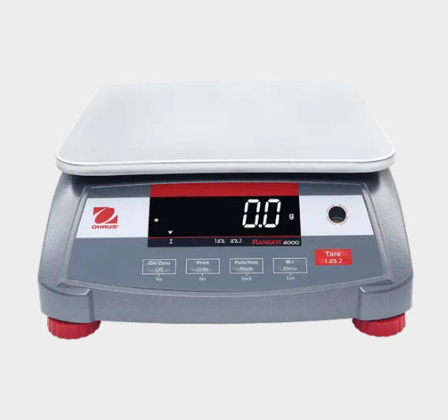 Ohaus Ranger 4000 Compact Bench Scales, 3800 to 9000g Capacity