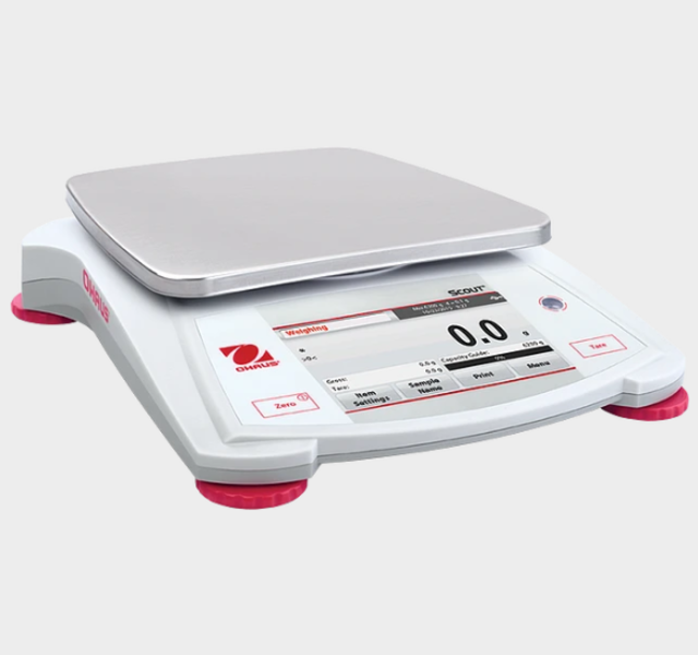 Ohaus Scout STX Portable Balances, 3800 to 9000g Capacity