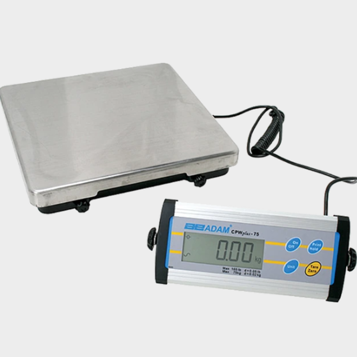 Adam CPWplus Portable Scale, 20lb-140lb Capacity