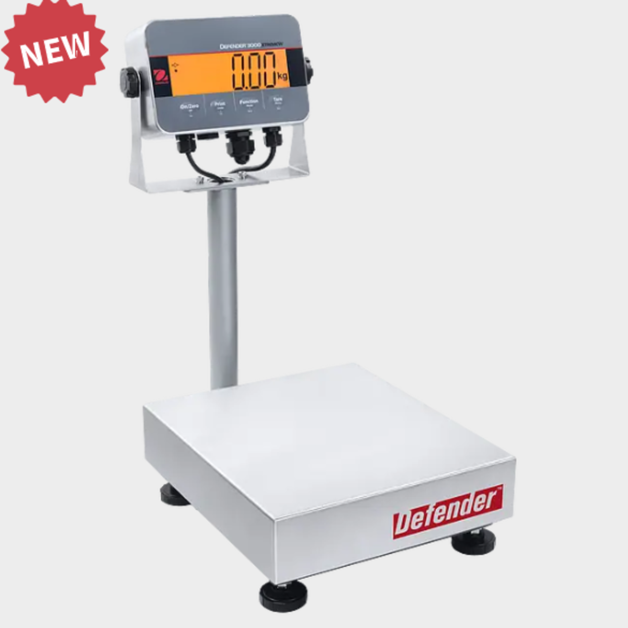 Ohaus Defender 3000 Hybrid Bench Scale, Column — 20lb to 140lb Capacity