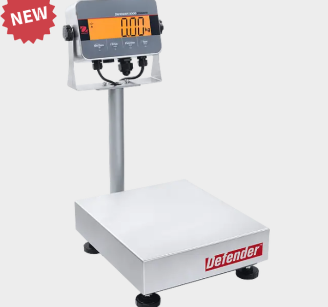 Ohaus Defender 3000 Hybrid Bench Scale, Column — 20lb to 140lb Capacity