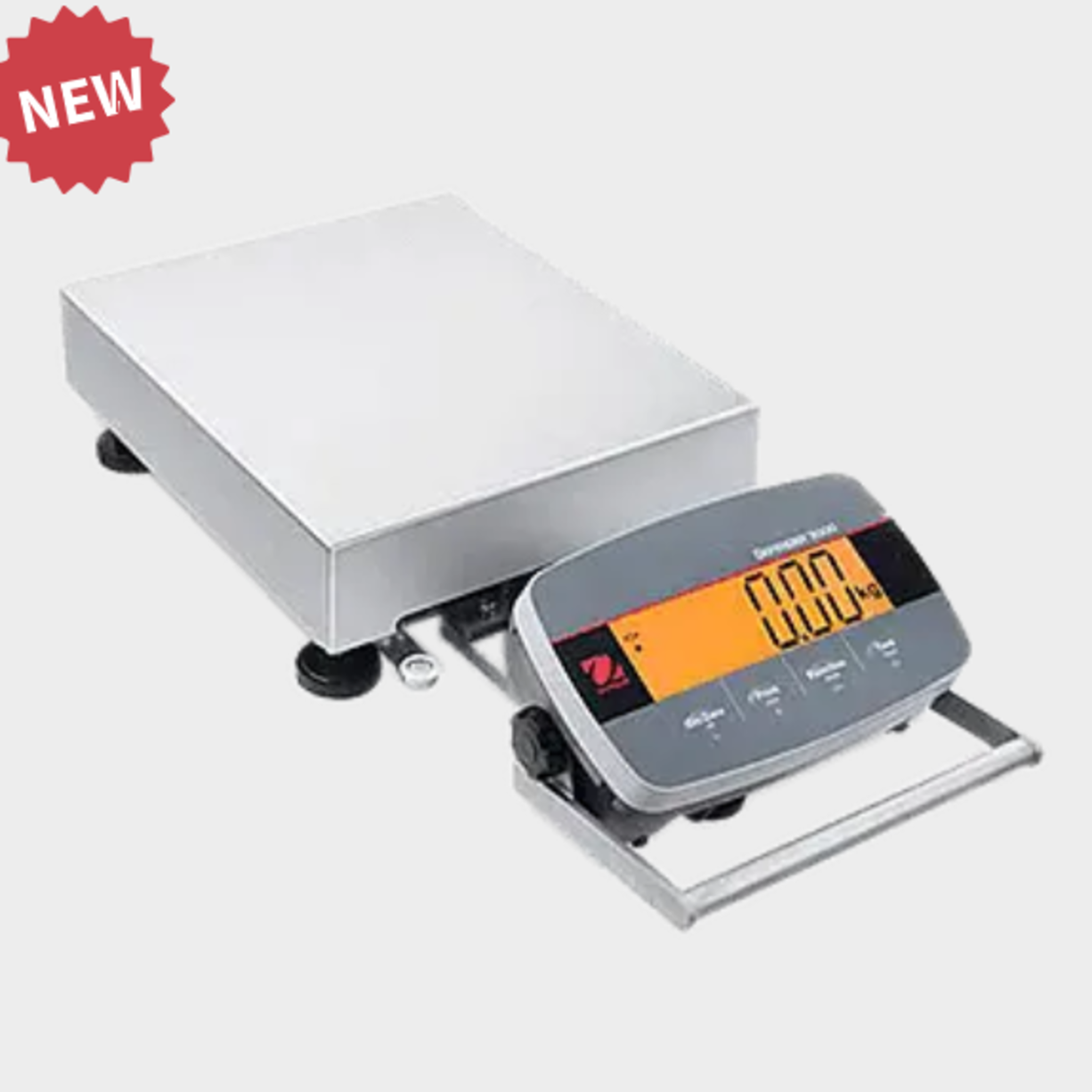 Ohaus Defender 3000 Bench Scale with Front Mount Controller, 20lb to 140lb Capacity