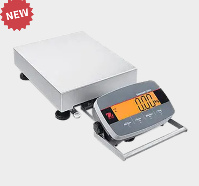 Ohaus Defender 3000 Bench Scale with Front Mount Controller, 20lb to 140lb Capacity