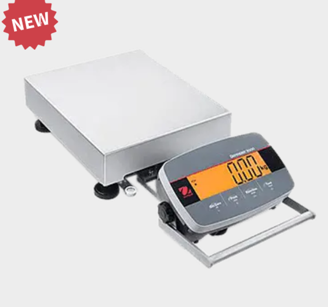 Ohaus Defender 3000 Hybrid Bench Scale with Front Mount Controller, 20lb to 140lb Capacity