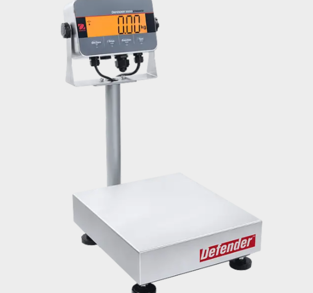 Ohaus Defender 3000 Hybrid Bench Scales, Column, 140lb to 700lb capacity