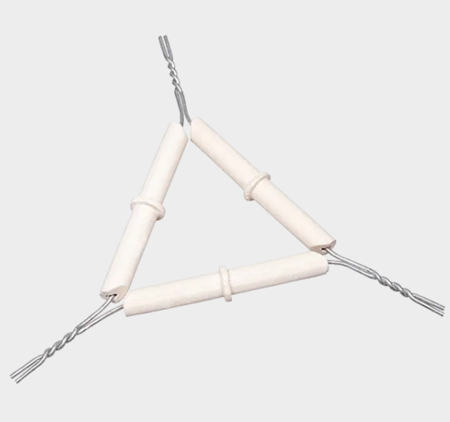 Triangles, Iron Wire (16ga) galvanized with flanged pipe stems