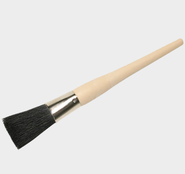 Sieve Brush, Horsehair Oval Shape