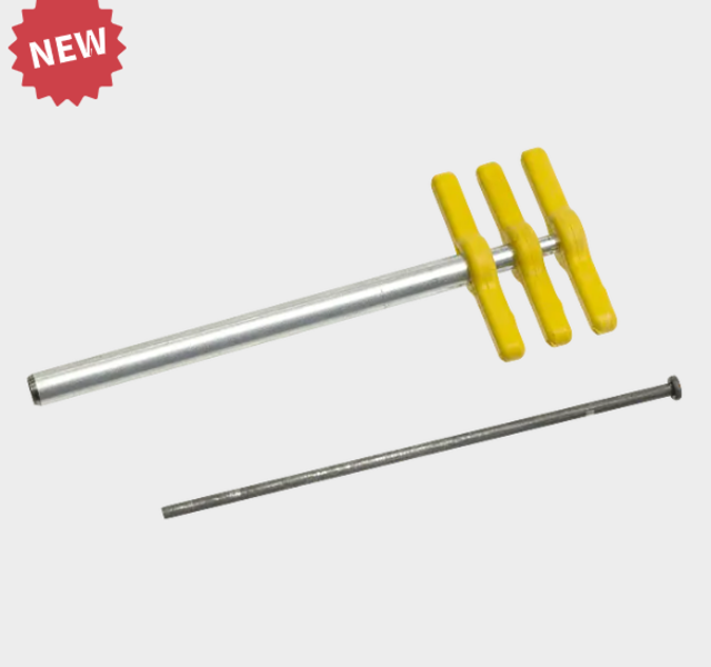Cork Borer Sets with Handles, Plated Steel