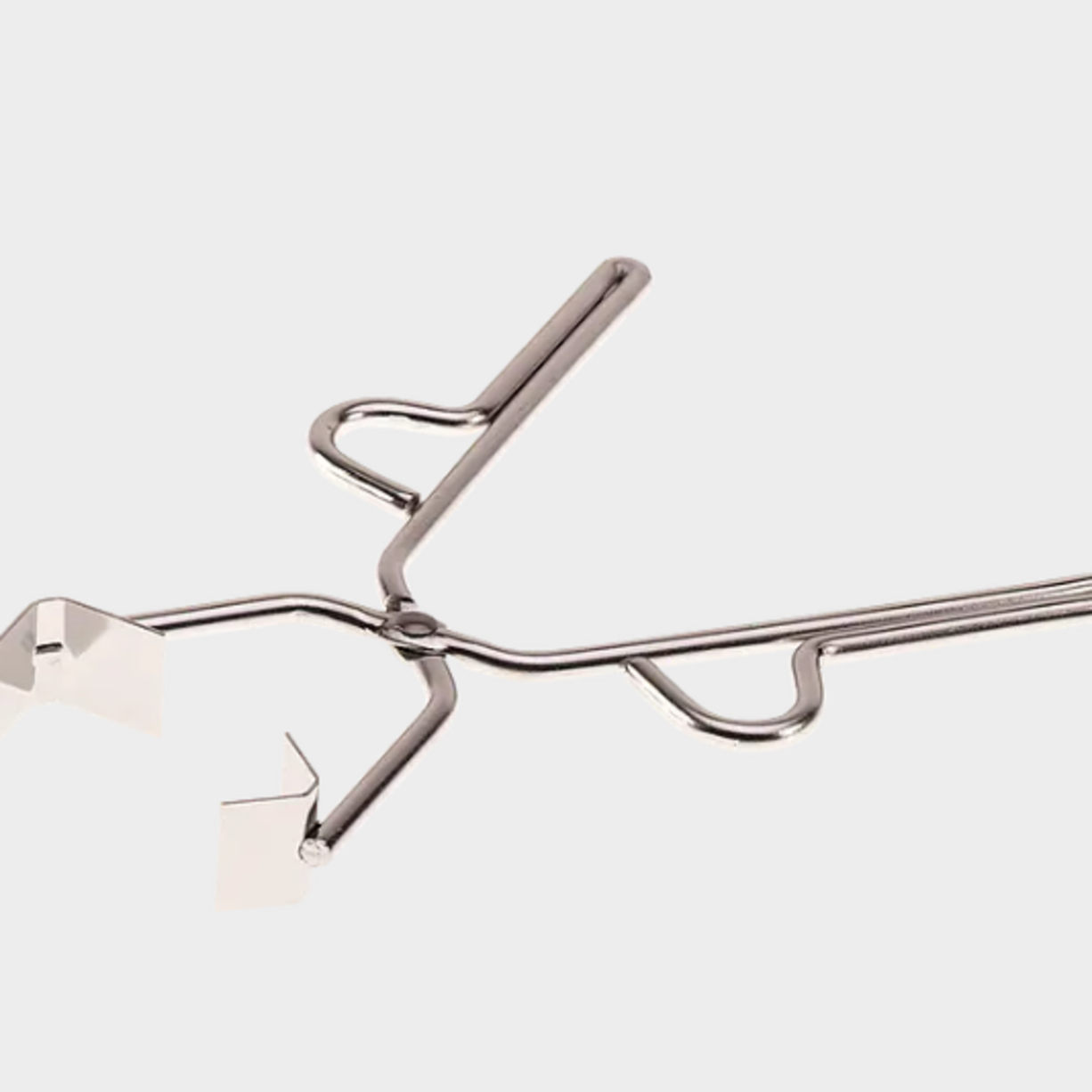 Flask Tongs w/V-Jaws