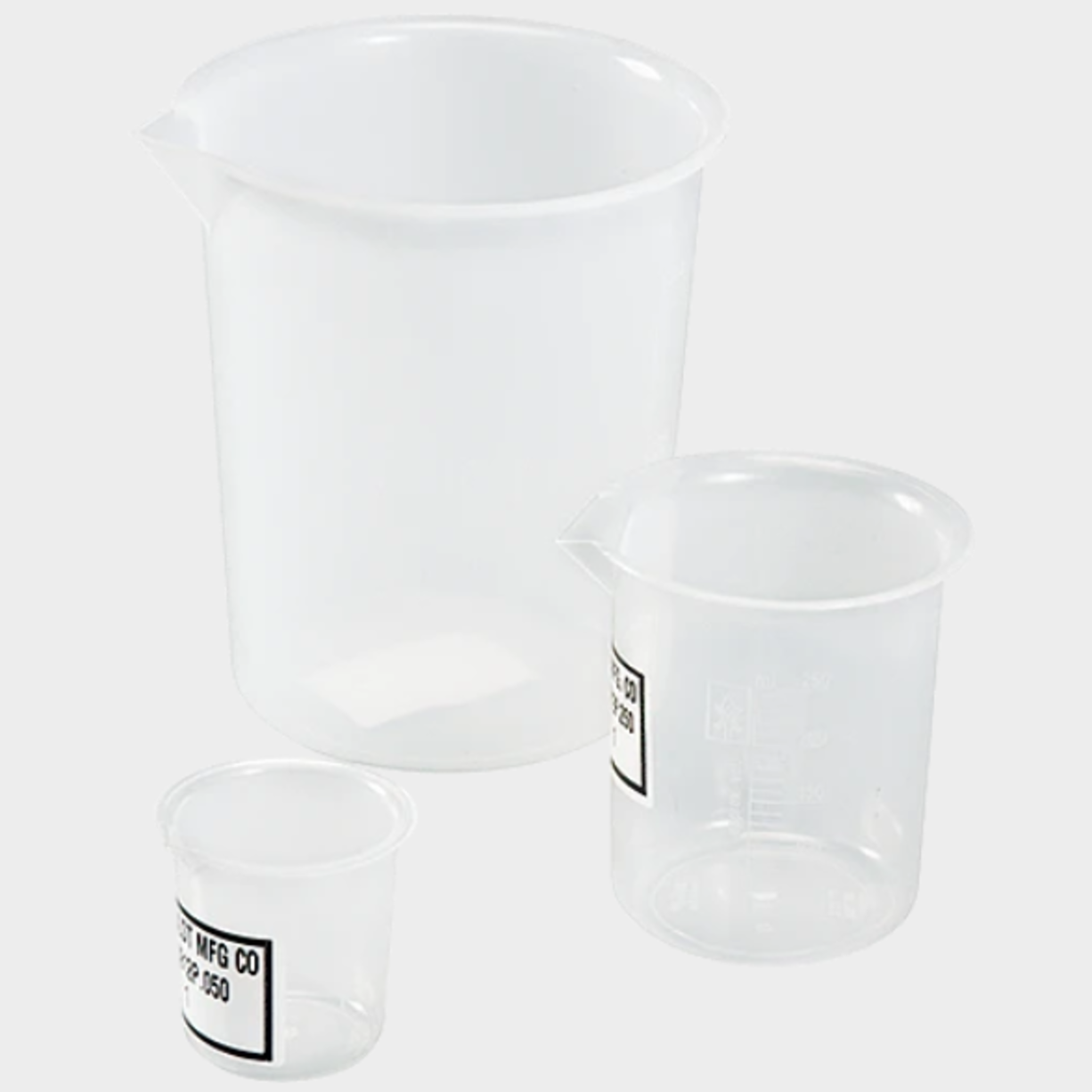 Graduated Plastic Beakers
