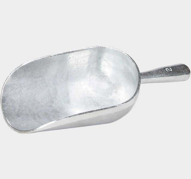 Scoop, #3 Round Nose, aluminum