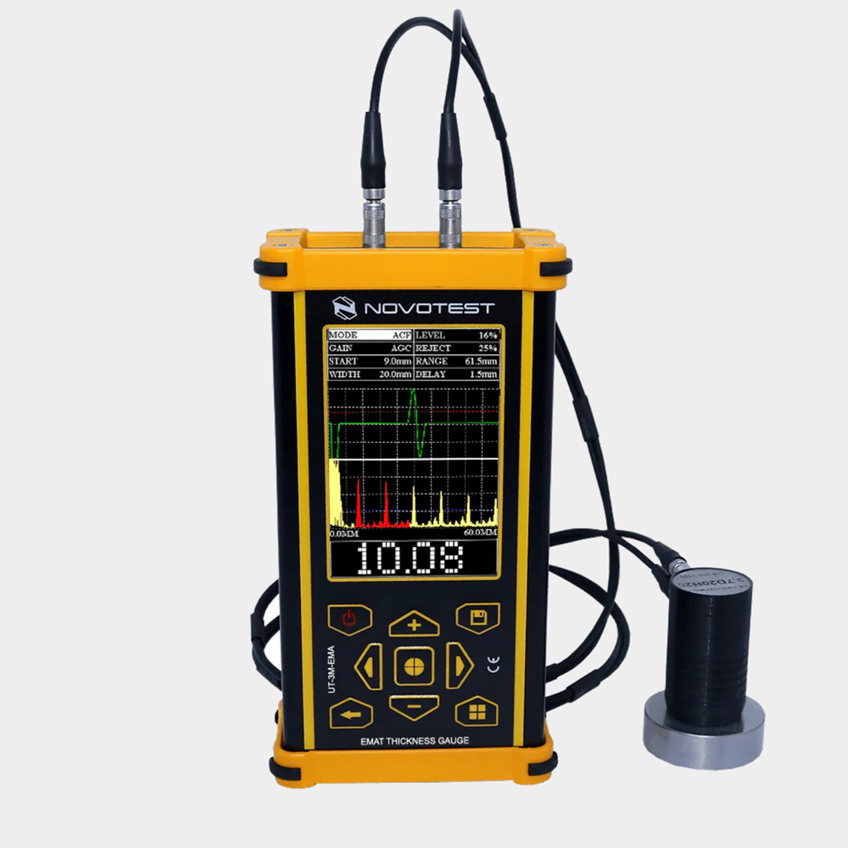 EMAT Thickness Gauge NOVOTEST UT-3M-EMA