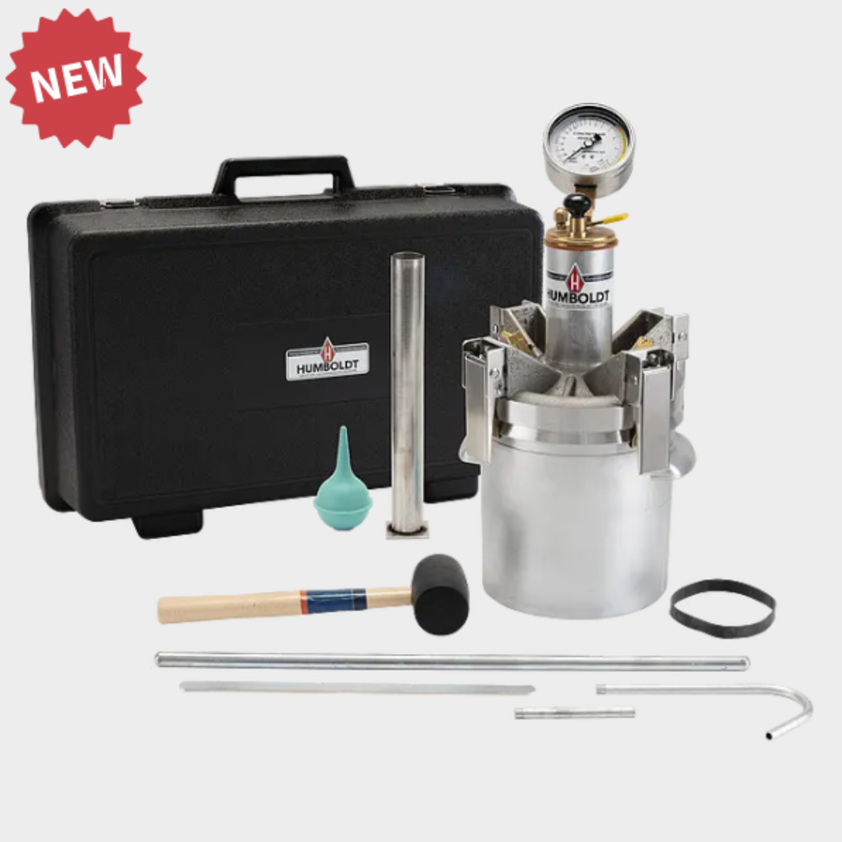 Concrete Air Meter The H-2787 air meter is one of the most precise air content measuring devices available.