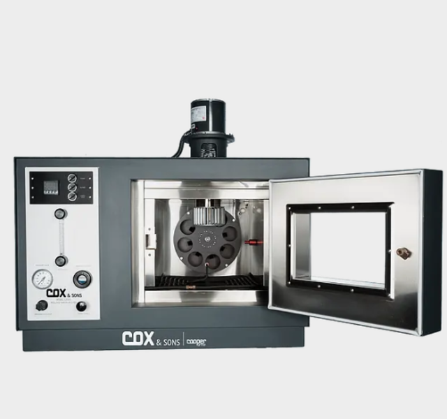 Rolling Thin Film Oven, Analog Supports the following standards: AASHTO T240, CAL #346, EN12591